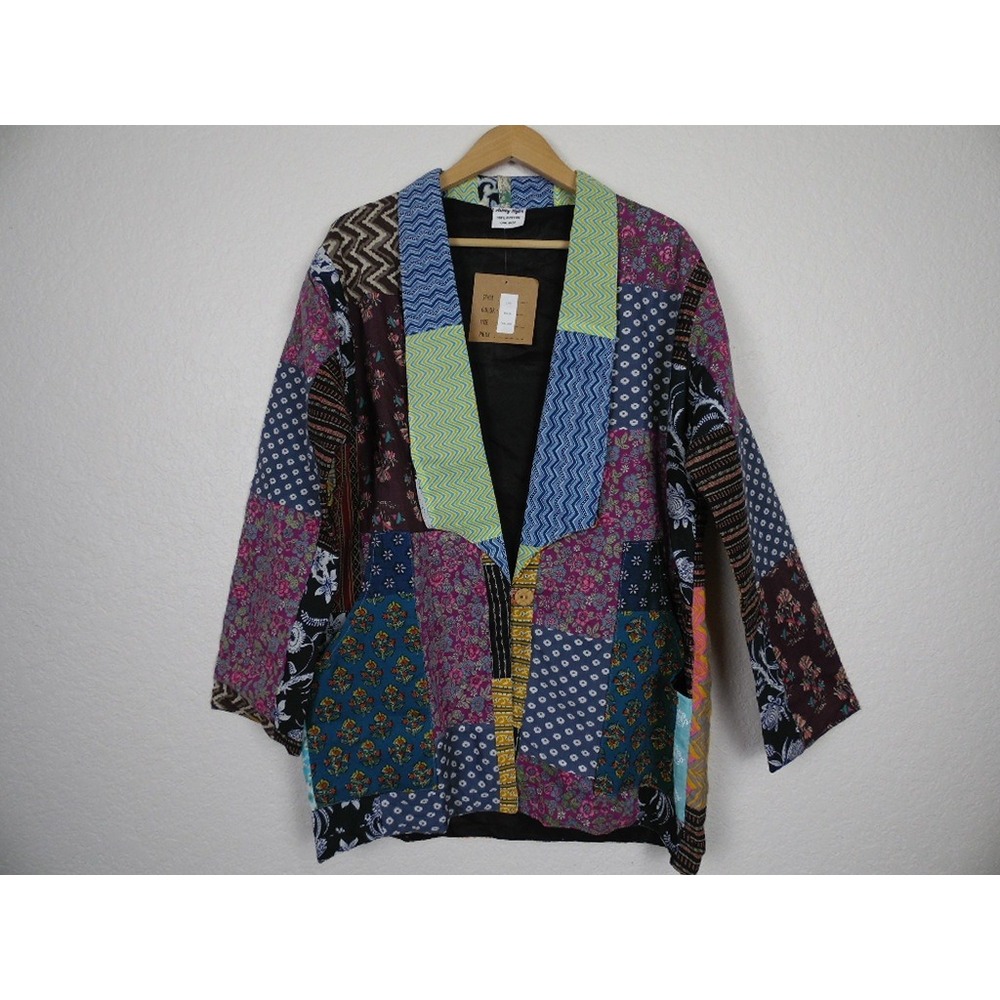 Ashley Taylor Patchwork Jacket One Size‎ Large / … - image 1